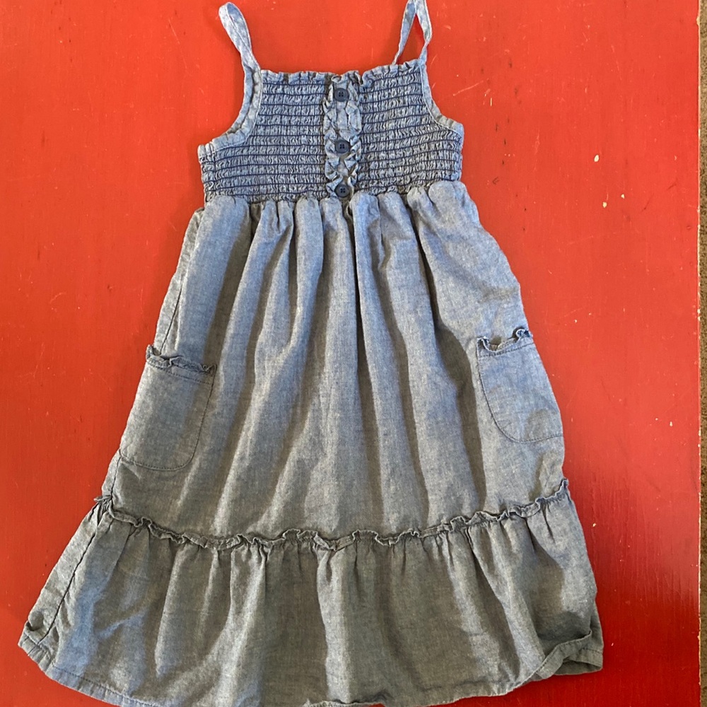 Chambrays and Ruching Dress